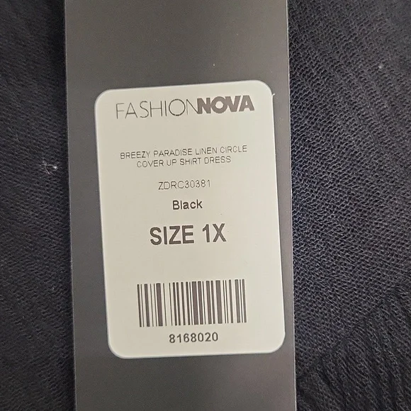 Fashion Nova Cover Up - Picture 4 of 5